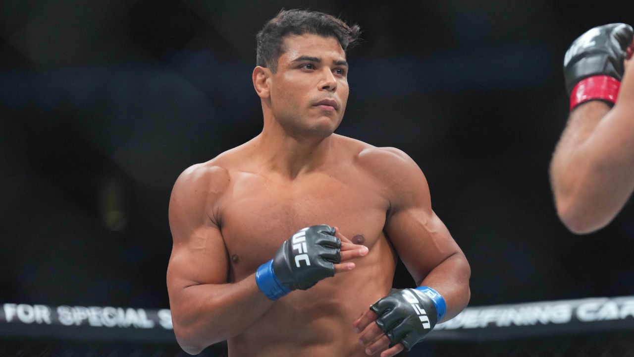 Paulo Borrachinha cai no ranking do UFC após nova atualização