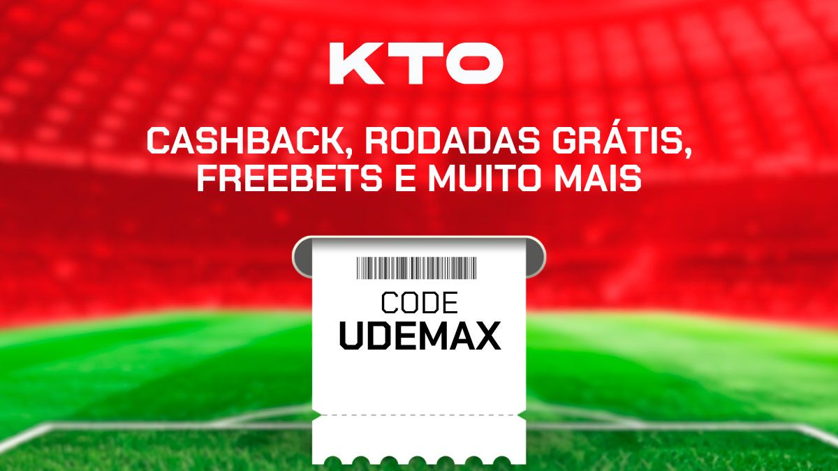 Código de indicação KTO: use UDEMAX em Maio de 2026