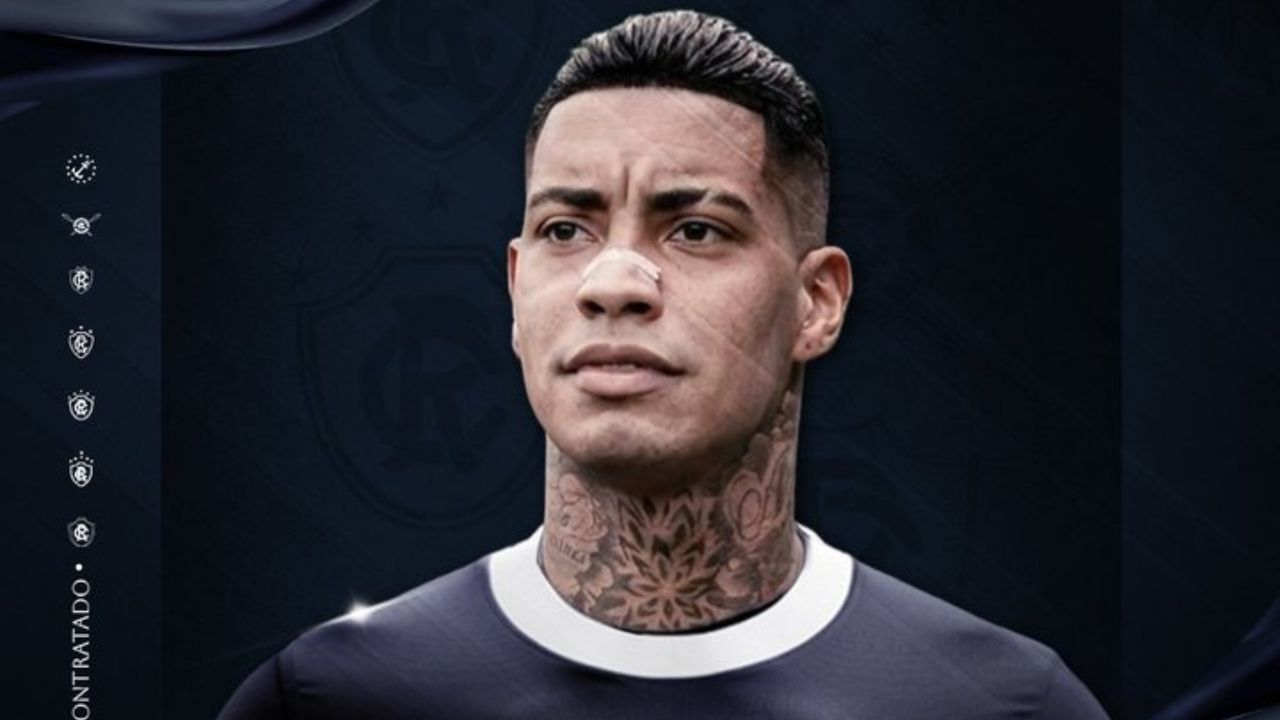 Livre no mercado, Alef Manga manda recado a ex-clube: “Carinho especial”