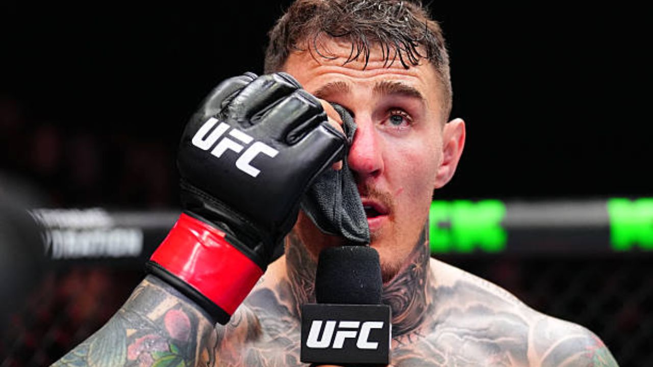 Após ultimato, Tom Aspinall vaga cinturão do UFC