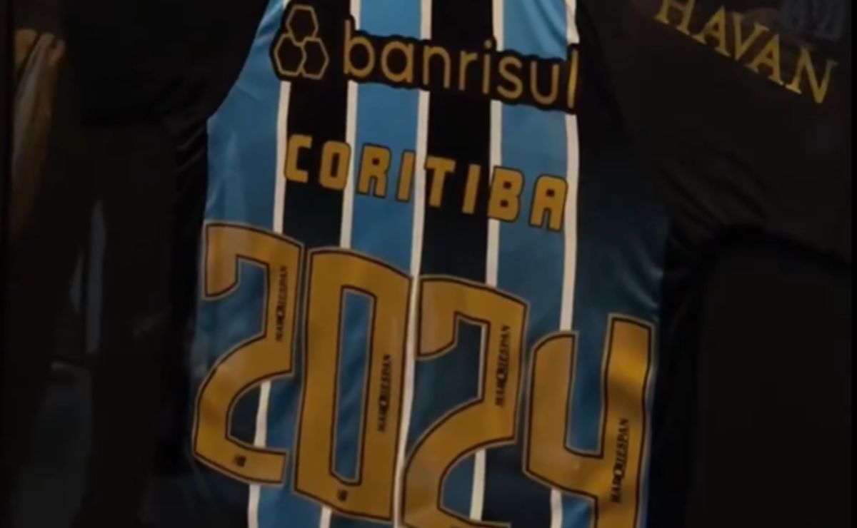 Grêmio homenageia Coritiba e gesto emociona antes de jogo