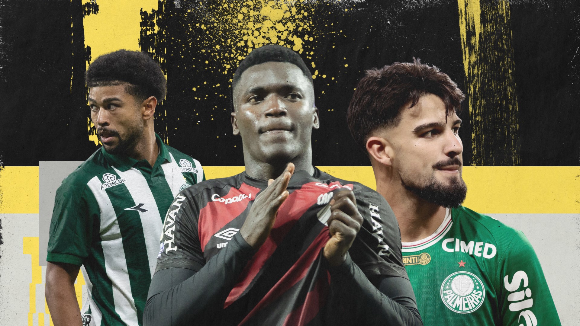 Viveros, Ronier e Flaco López estão na lista dos jogadores mais caçados do Brasileirão