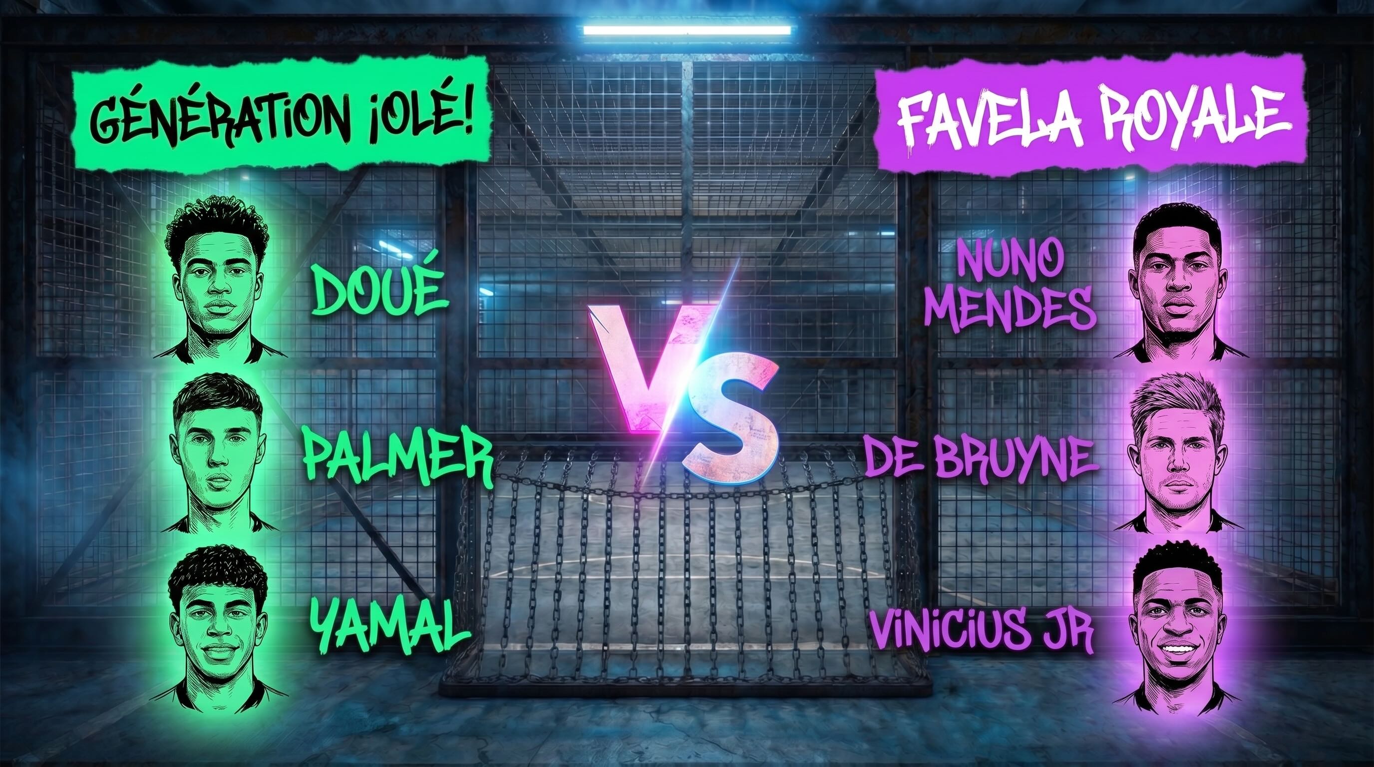 Vini Jr ou Lamine Yamal? Vote no melhor trio da Batalha dos Craques