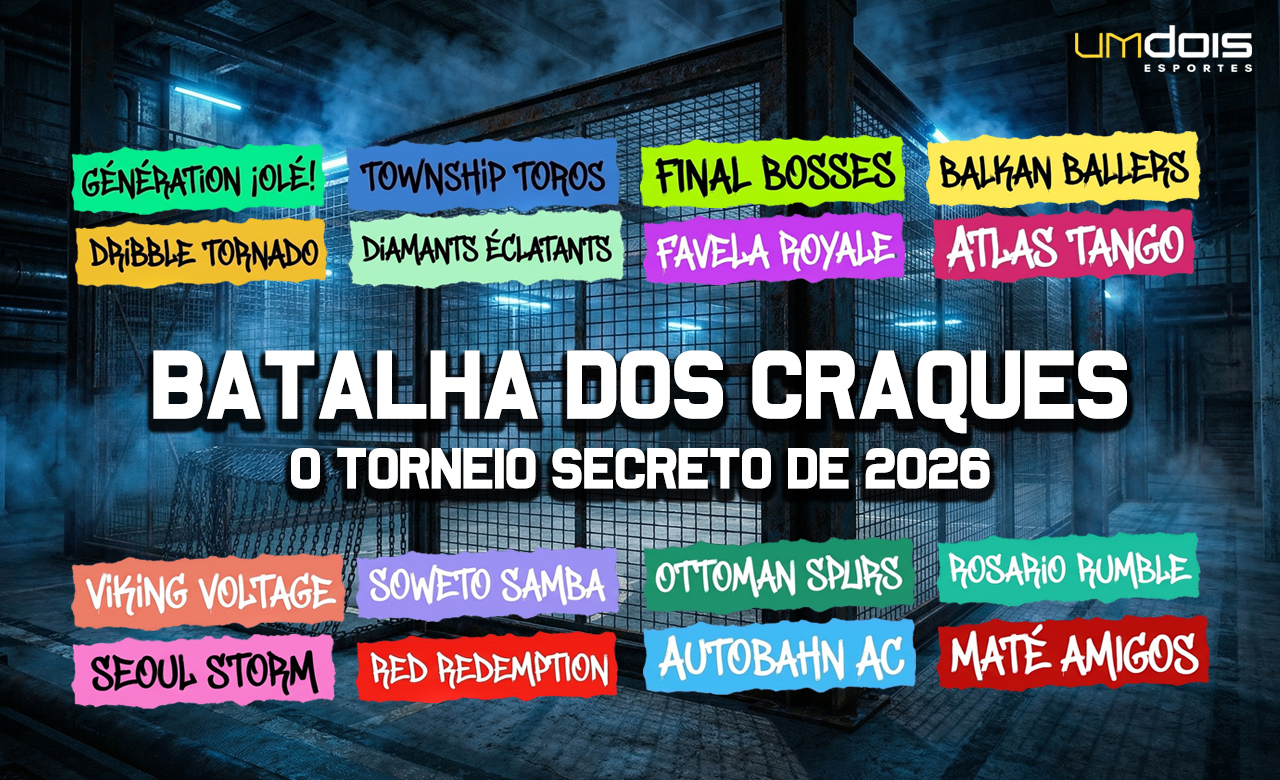 Batalha dos Craques: Conheça nosso torneio secreto entre estrelas do futebol mundial