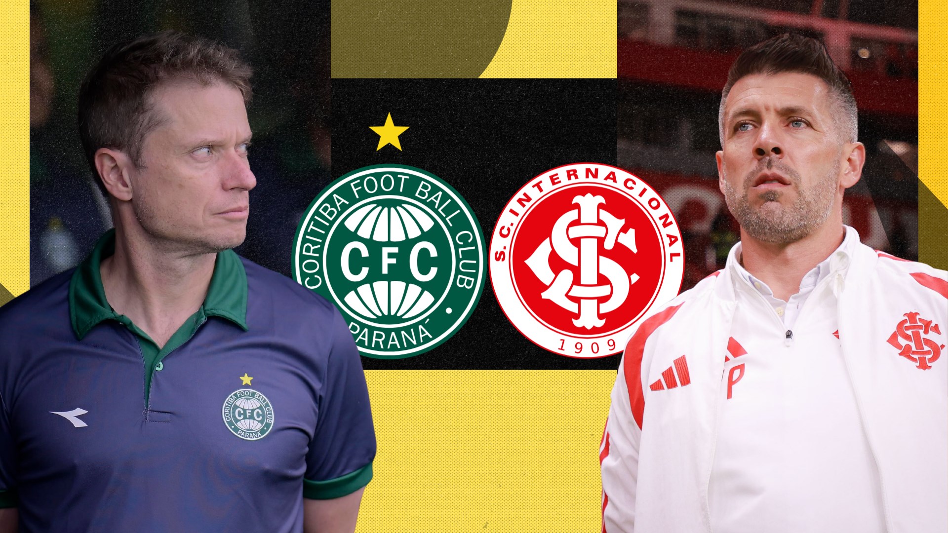 Coritiba x Internacional: Escalações e onde assistir ao vivo