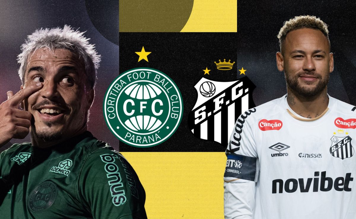 Coritiba x Santos: Escalações e onde assistir ao vivo