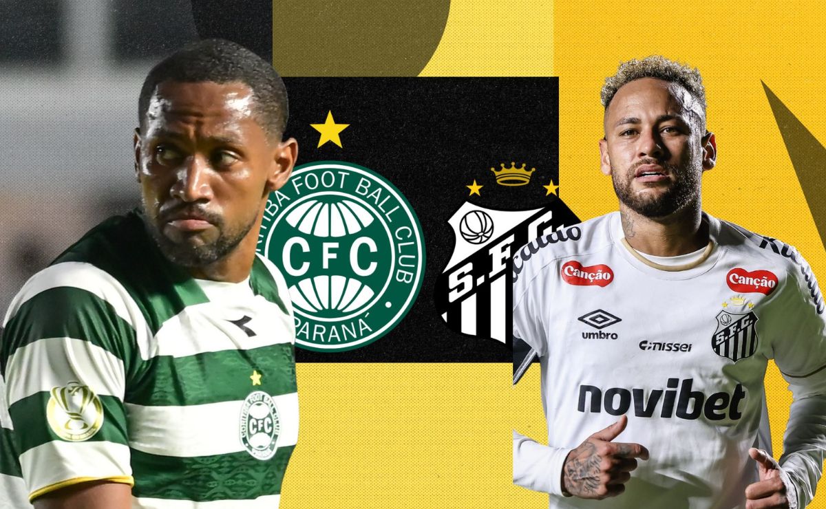 Coritiba x Santos: Escalações e onde assistir ao vivo