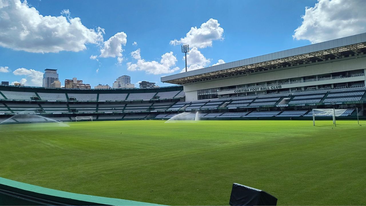 Coritiba muda gramado do Couto Pereira para sequência do Brasileirão