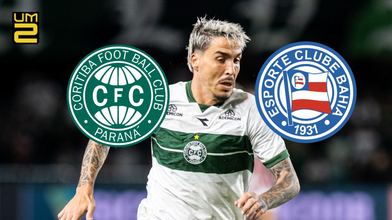 Coritiba x Bahia AO VIVO: Siga o jogo do Brasileirão em tempo real