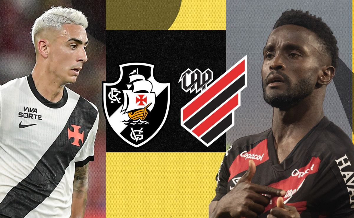 Vasco x Athletico: Escalações e onde assistir ao vivo
