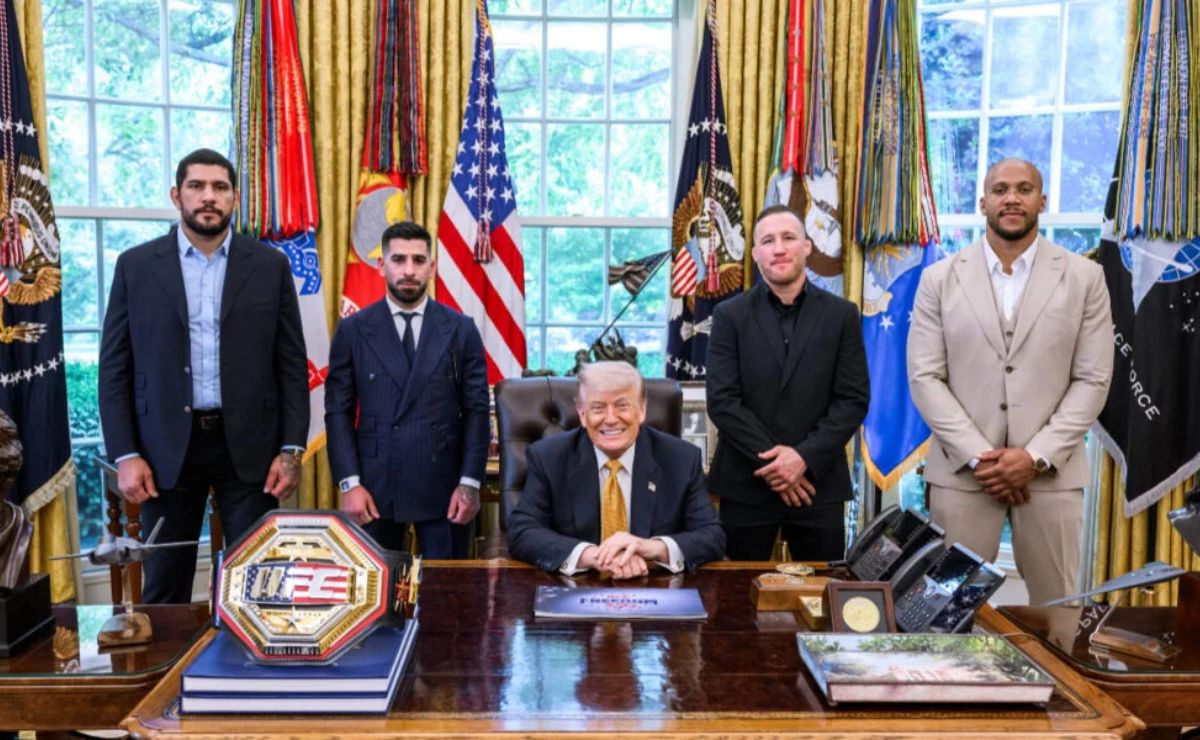 Donald Trump faz elogio curioso a Alex Poatan ao anunciar o UFC Casa Branca