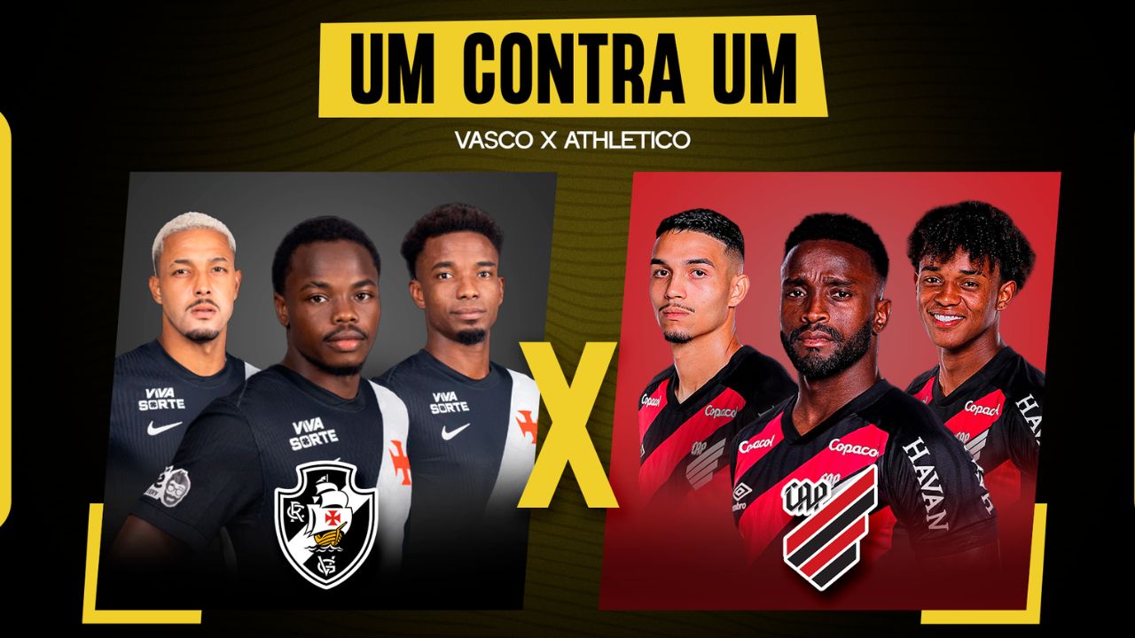 Vasco x Athletico: Quem é melhor, posição por posição, do confronto do Brasileirão