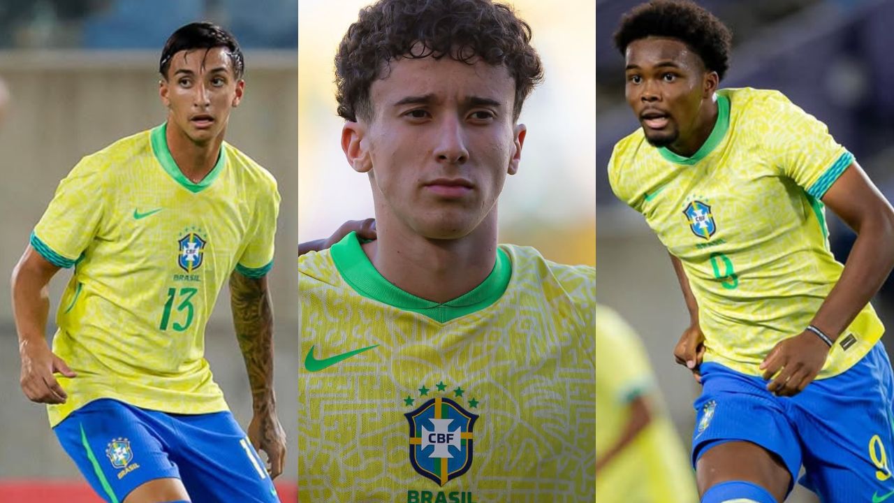 Athletico: Piás do Caju celebram estreia na seleção brasileira sub-17