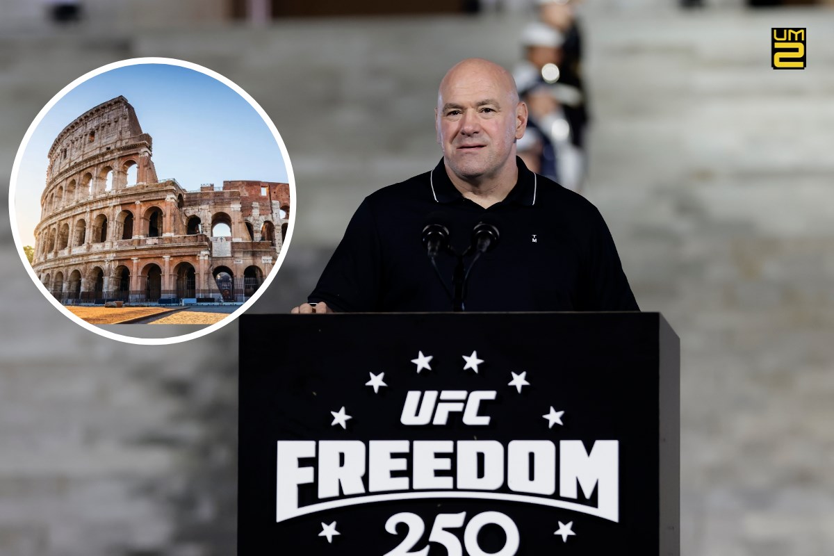 UFC no Coliseu? Dana White analisa possibilidade histórica