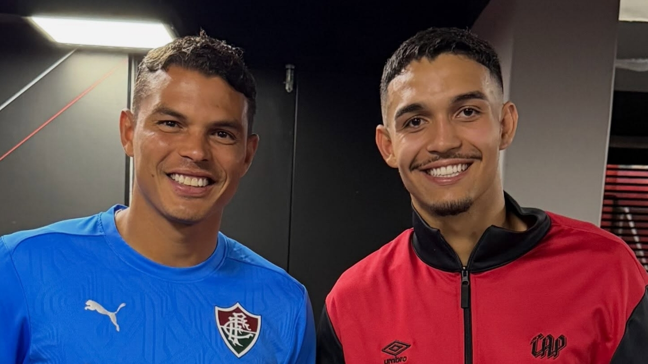 “Dia mais feliz da minha vida”: Joia do Athletico se declara para Thiago Silva