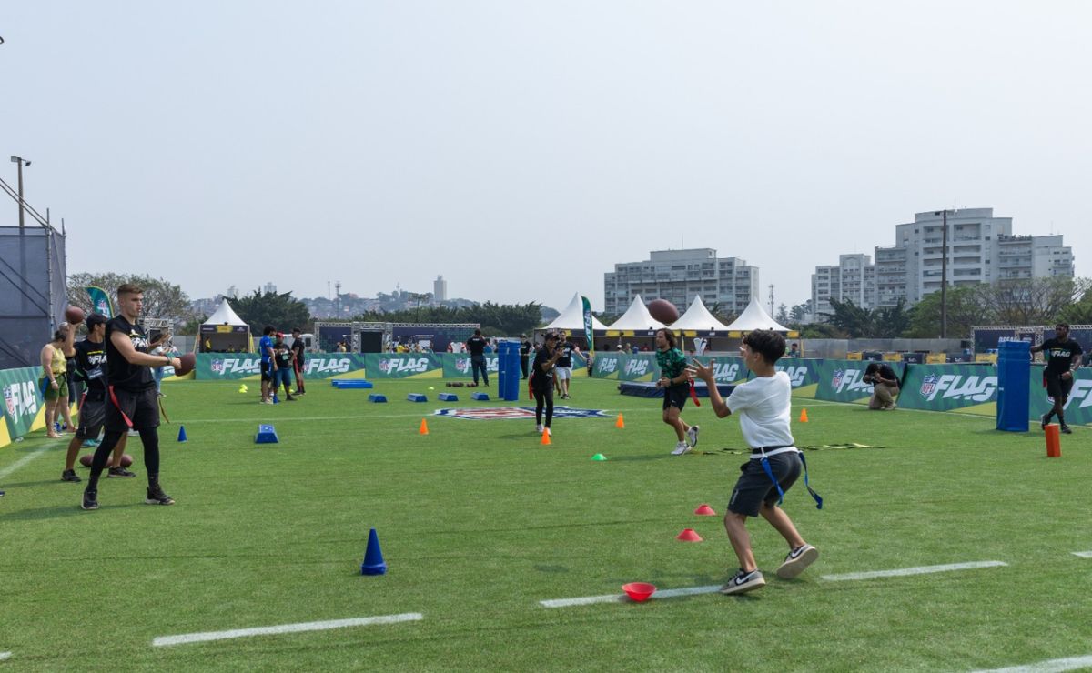 NFL leva flag football para escolas do Paraná em parceria inédita