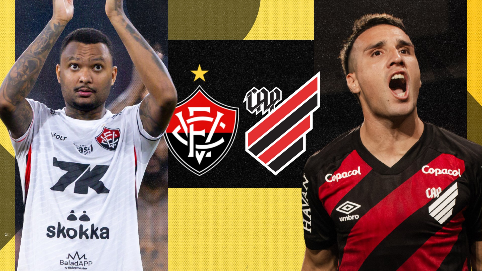 Vitória x Athletico: Escalações e onde assistir ao vivo