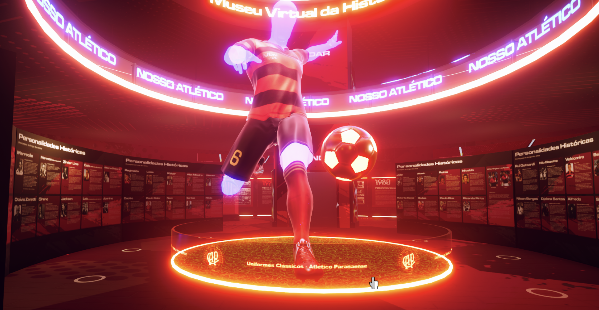 Iniciativa de torcedores, museu virtual da história do Athletico entra no ar; saiba como acessar