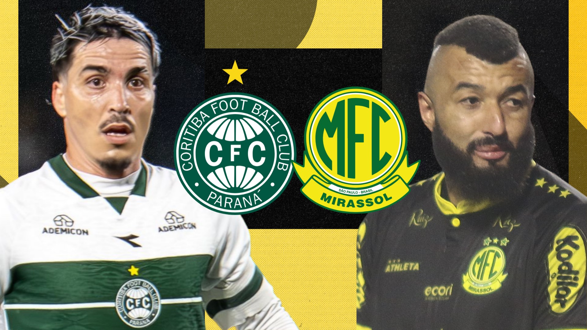 Coritiba x Mirassol: Escalações e onde assistir ao vivo