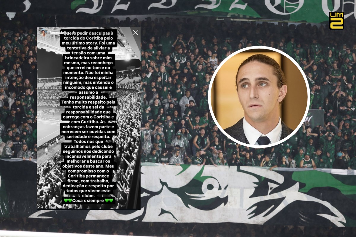 Filho de bilionário equatoriano pede desculpas à torcida do Coritiba após postagem
