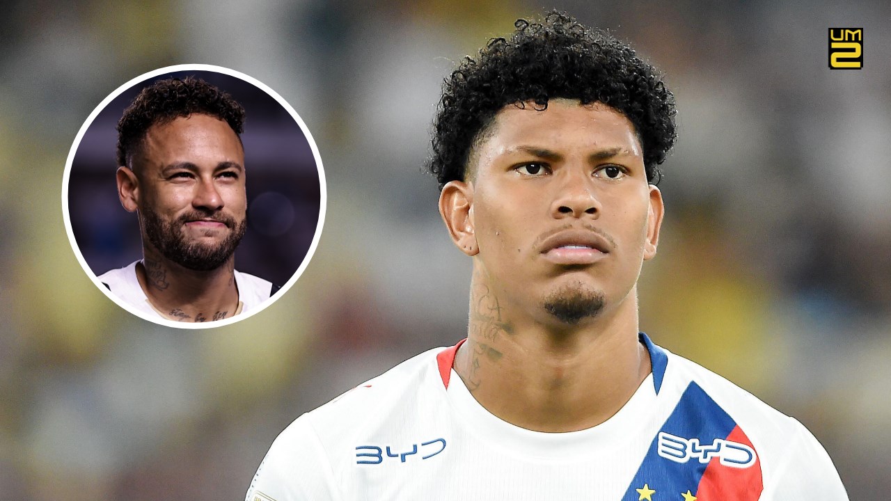 Rebaixado com o Athletico, jogador do Bahia é detonado após exaltar encontro com Neymar