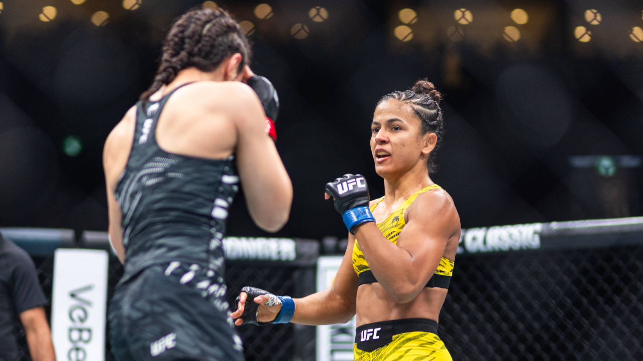 Rival de brasileira responde críticas antes de disputa de cinturão do UFC 332: “Vamos calar a boca deles”